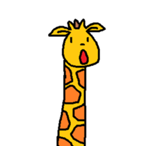 Giraffe LONG LONG Stickers sticker #10432987
