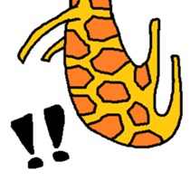 Giraffe LONG LONG Stickers sticker #10432989