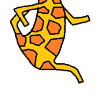 Giraffe LONG LONG Stickers sticker #10432990