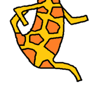 Giraffe LONG LONG Stickers sticker #10432990