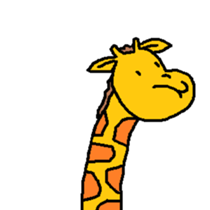 Giraffe LONG LONG Stickers sticker #10432993