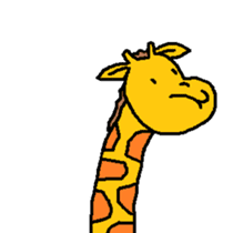 Giraffe LONG LONG Stickers sticker #10432993