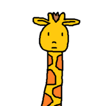 Giraffe LONG LONG Stickers sticker #10432994