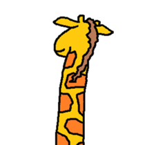 Giraffe LONG LONG Stickers sticker #10432995