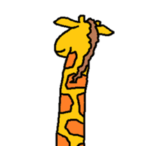 Giraffe LONG LONG Stickers sticker #10432995