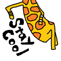 Giraffe LONG LONG Stickers sticker #10432996