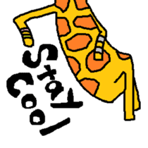 Giraffe LONG LONG Stickers sticker #10432996