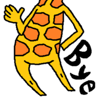 Giraffe LONG LONG Stickers sticker #10432999