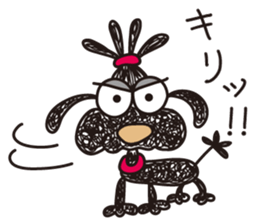 Moe dog's sticker (3) sticker #10433085