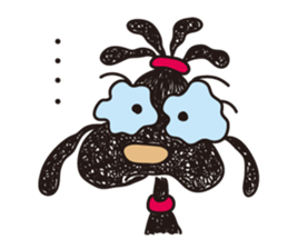 Moe dog's sticker (3) sticker #10433093