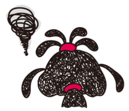 Moe dog's sticker (3) sticker #10433105