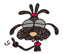 Moe dog's sticker (3) sticker #10433111