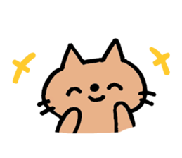 Cat's sweet-shop sticker #10433211