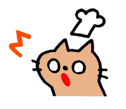 Cat's sweet-shop sticker #10433221