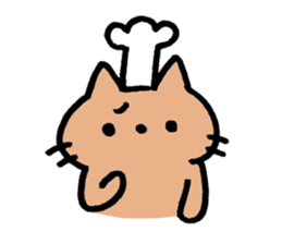 Cat's sweet-shop sticker #10433223