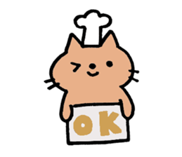 Cat's sweet-shop sticker #10433231