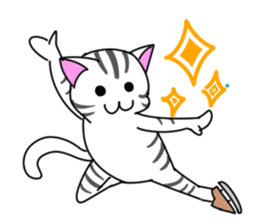 Figure skate cats 2 sticker #10433253