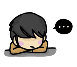 Bad boy & Bear boy sticker #10433291