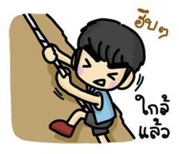 Bad boy & Bear boy sticker #10433302