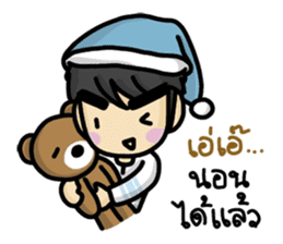 Bad boy & Bear boy sticker #10433318