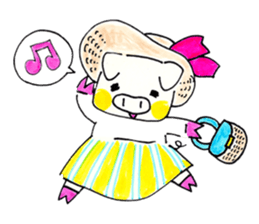 Cute BUTAKOchan sticker #10433400