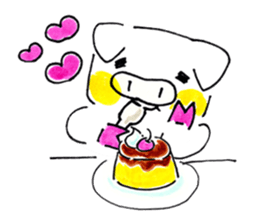 Cute BUTAKOchan sticker #10433421