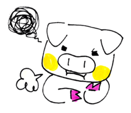 Cute BUTAKOchan sticker #10433439