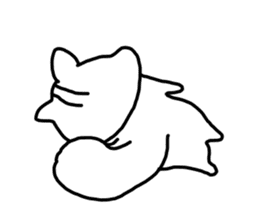 The unmotivated transparent squirrel sticker #10434166