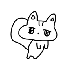 The unmotivated transparent squirrel sticker #10434168