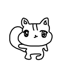 The unmotivated transparent squirrel sticker #10434178