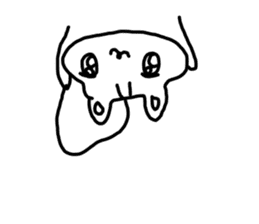 The unmotivated transparent squirrel sticker #10434180