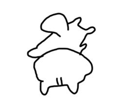 The unmotivated transparent squirrel sticker #10434183