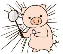 BATOMIN pig 2 sticker #10434721