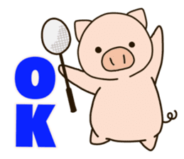 BATOMIN pig 2 sticker #10434728