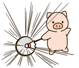BATOMIN pig 2 sticker #10434741