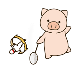 BATOMIN pig 2 sticker #10434744