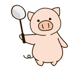 BATOMIN pig 2 sticker #10434748