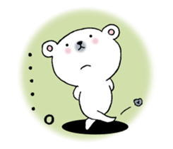 From the bear. sticker #10435113