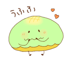 melon-pan sticker #10435131