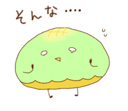 melon-pan sticker #10435138
