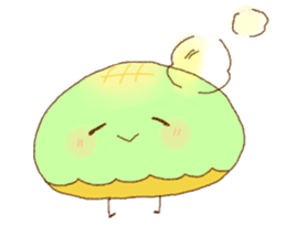 melon-pan sticker #10435144