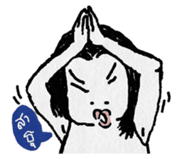 Miss Karnsri Single Gal sticker #10435191