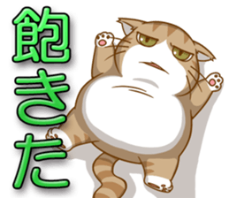 Sassy fatty cat sticker #10435267