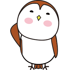 Happy Sparrow Sticker