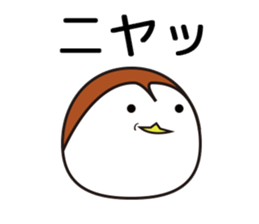 Happy Sparrow Sticker sticker #10436096