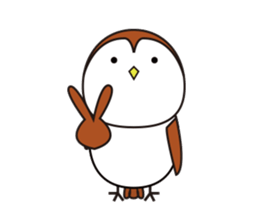 Happy Sparrow Sticker sticker #10436102