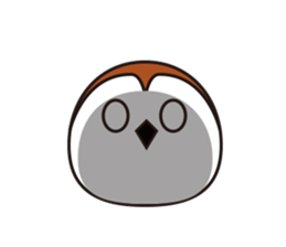 Happy Sparrow Sticker sticker #10436113