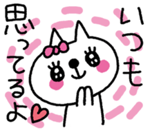 SUKINEKO-I love you! sticker #10436802