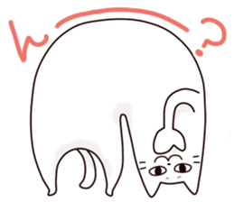 Limp cat sticker sticker #10437210