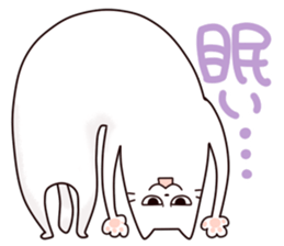 Limp cat sticker sticker #10437227